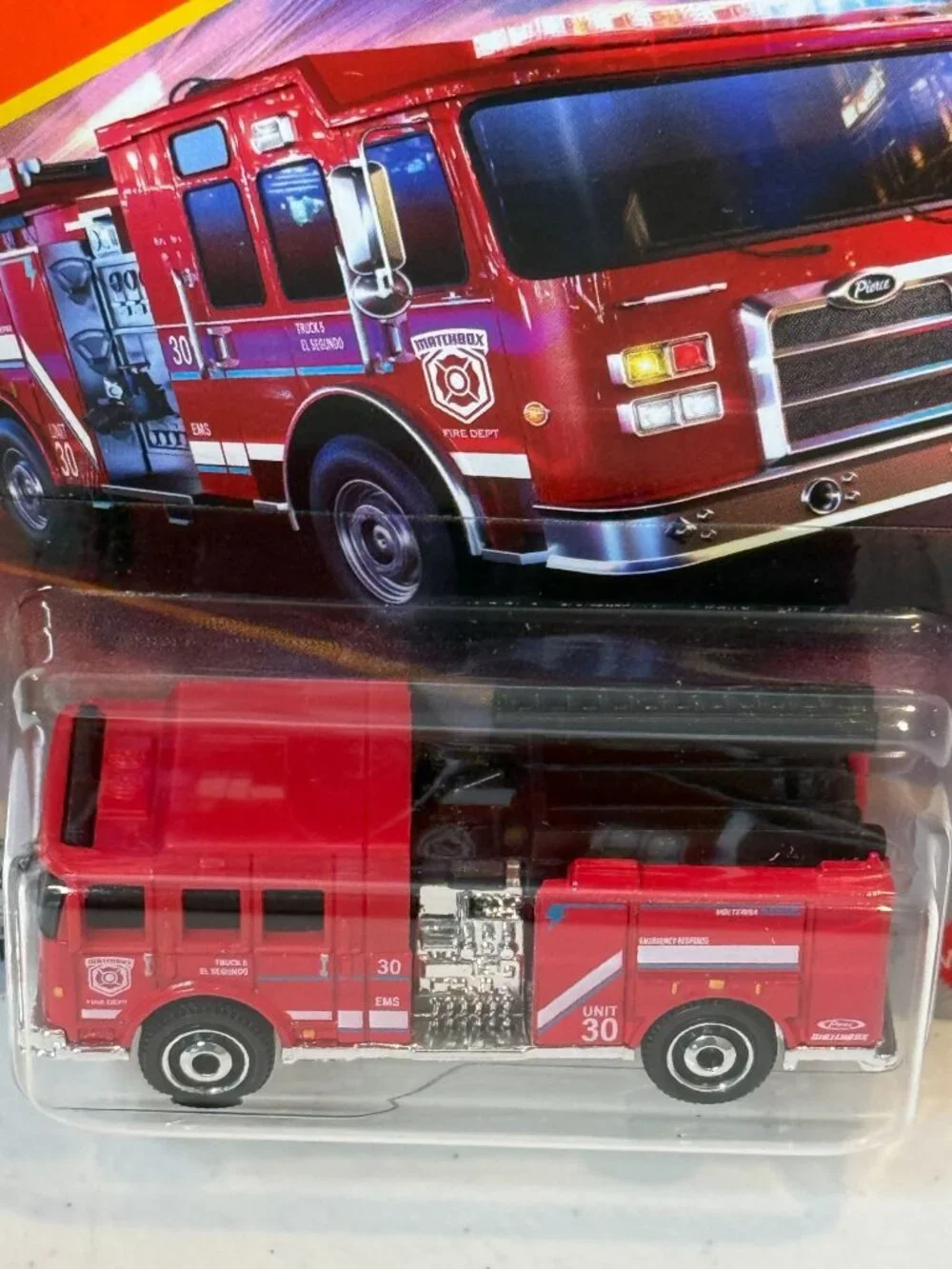 2026 Matchbox Pierce Volterra EV Fire Truck 44/125